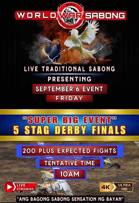 wws1 live sabong today|World War Sabong .